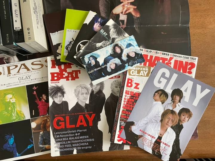 【いろいろてんこ盛り～】GLAY　グレイ　にまつわる ”モノ” たち　(^^♪