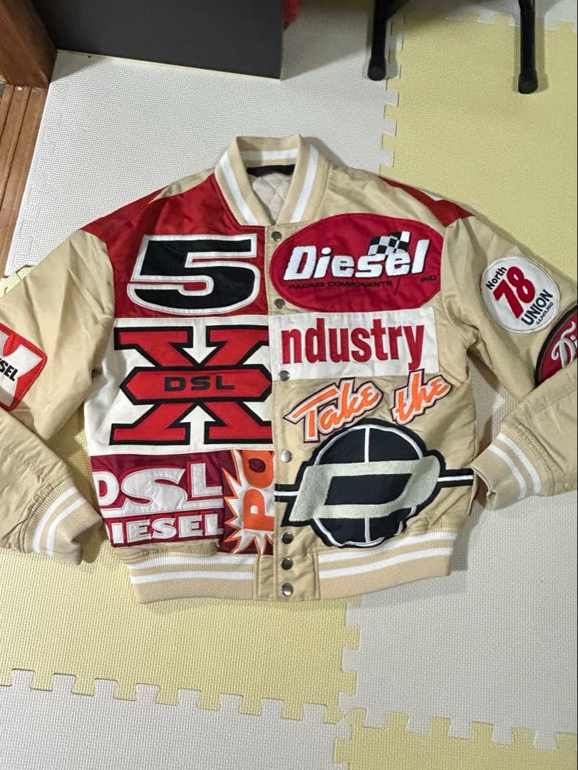 本日限定値下げ美品DIESEL スタジャン　L 希少 ディーゼル 中古・古着通販】DIESEL (ディーゼル) スタジャン J-BULC 78 JACKET