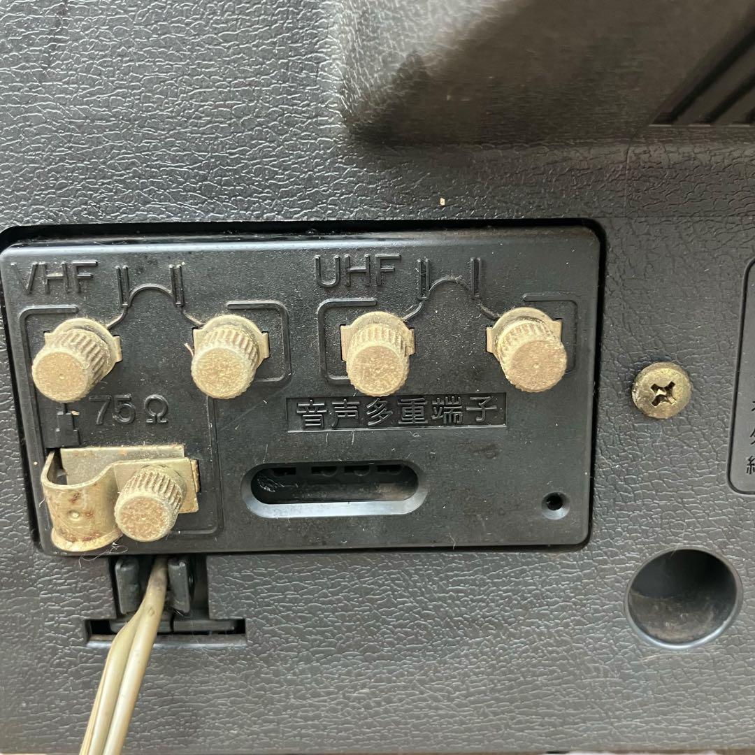 昭和レトロ】日立 ブラウン管テレビ C14-410 14インチ レトロゲーム