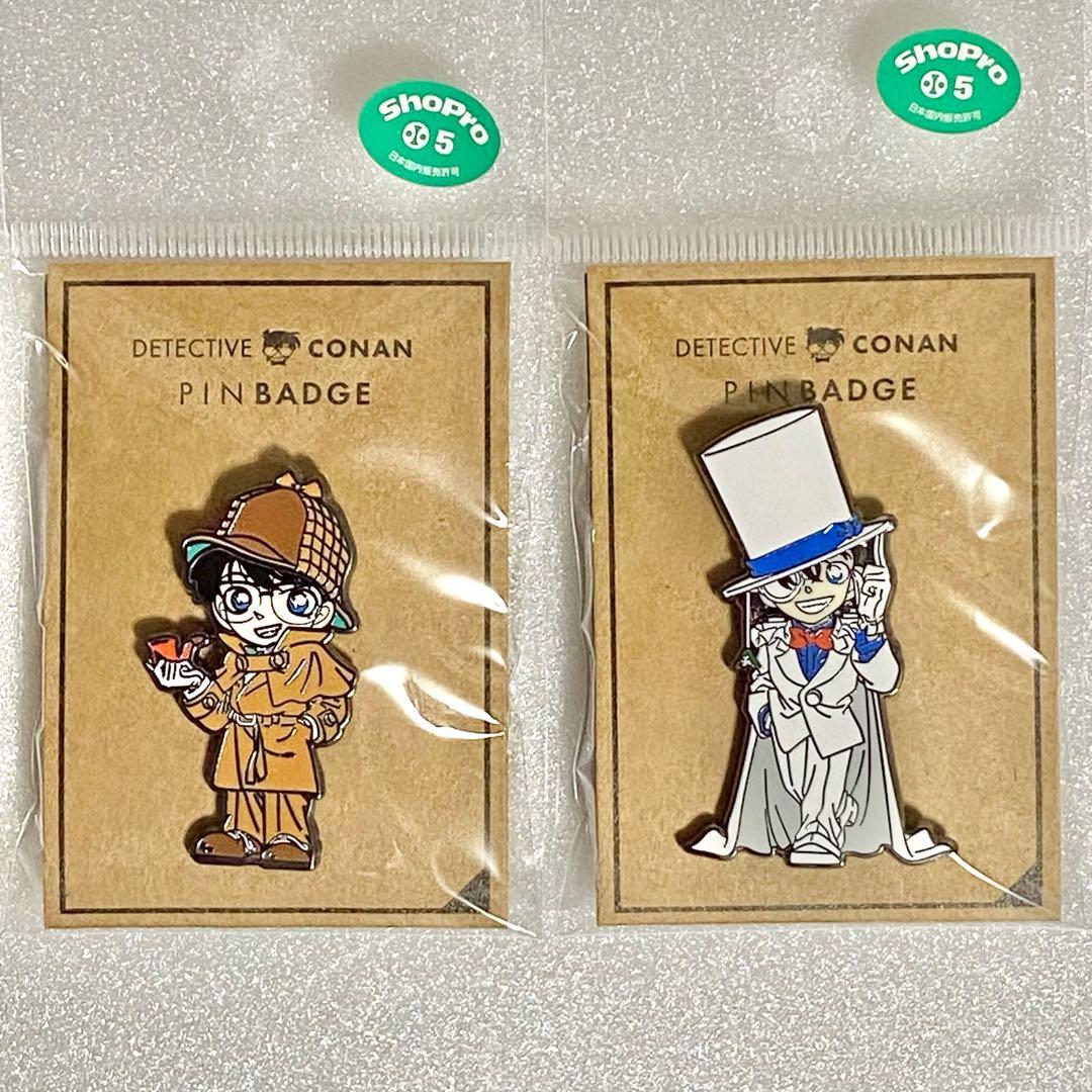 名探偵コナン コナン探偵社限定 ピンバッジ コナンキッド コナン