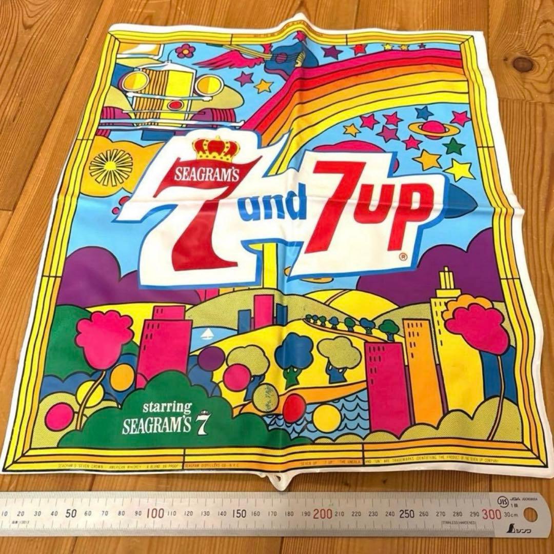 69年 7up アドバタイジング ブローアップ 看板 サイン ピーターマックス