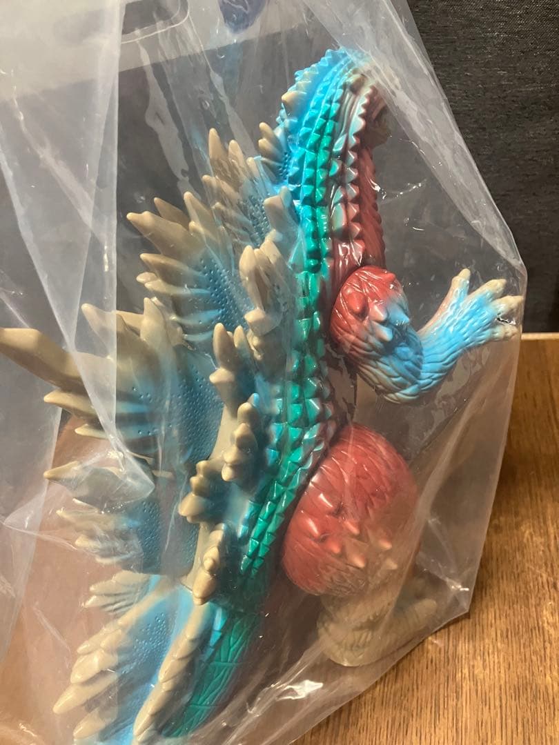 マルサンソフビ 1999 ゴジラ 350 昭和の砂色Ver.