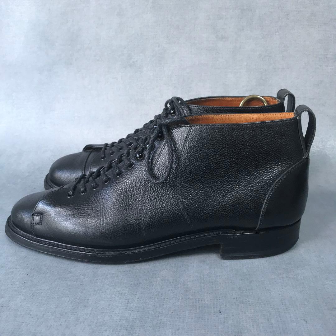 GRENSON モンキーブーツ 7/D ブラック グレンソン 英国製 - メルカリ