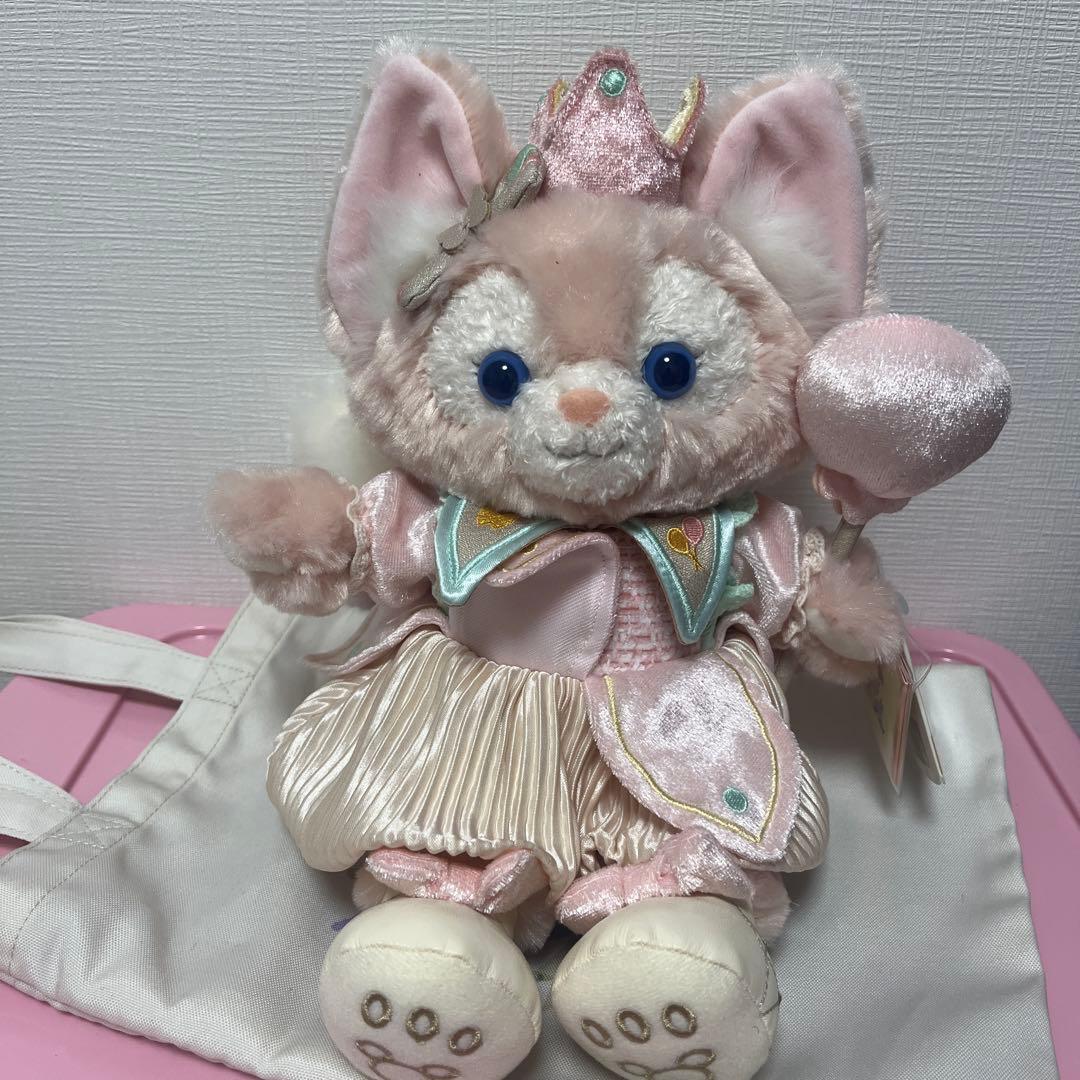 【お顔厳選】上海ディズニー　バースデー限定シリーズリーナベルぬいぐるみSSサイズ リーナベル ぬいぐるみ SSサイズ ブルー ホワイト 2025 上海ディズニー