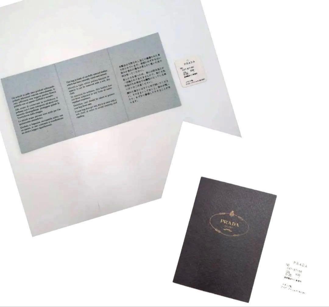 ✨PRADAプラダ✨パイソンショルダーバッグ 肩掛け・斜め掛けベージュ系