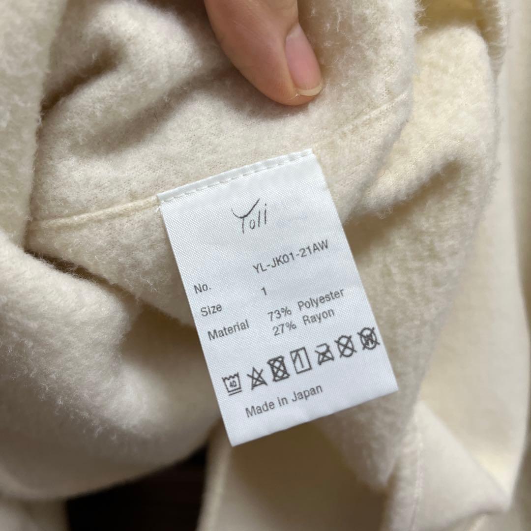 yoli フリースジャケット ホワイト サイズ1 - メルカリ