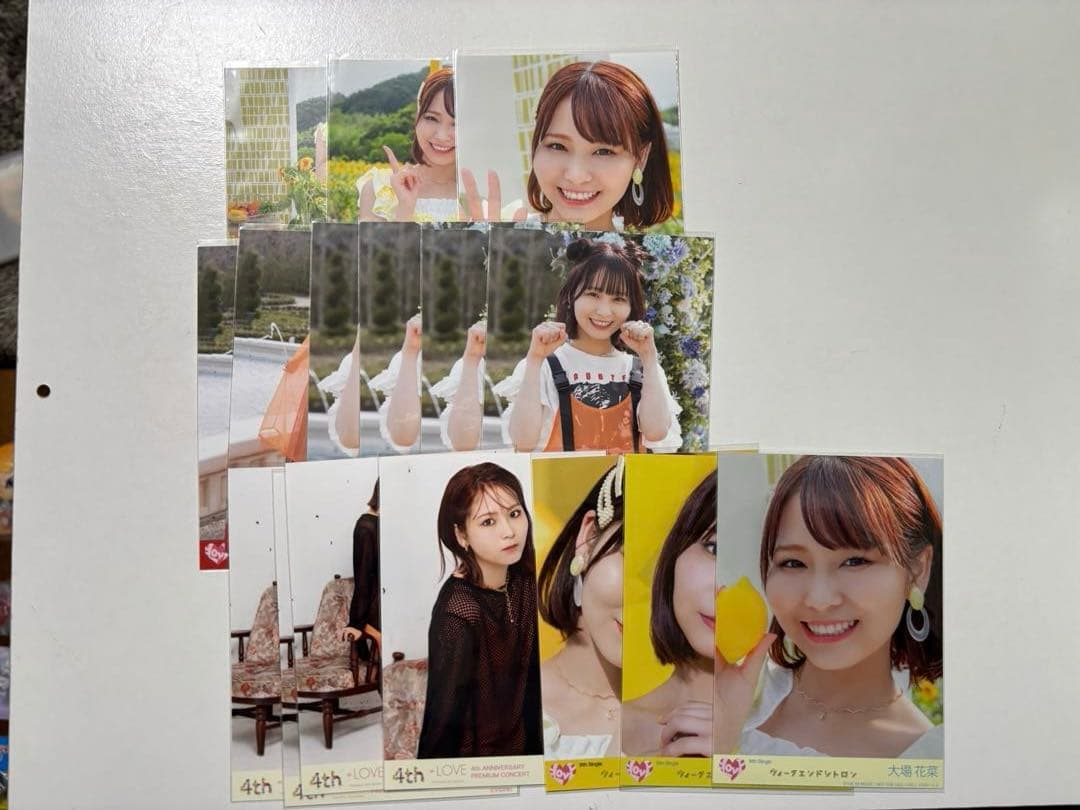 大場花菜 生写真 まとめ売り - メルカリ