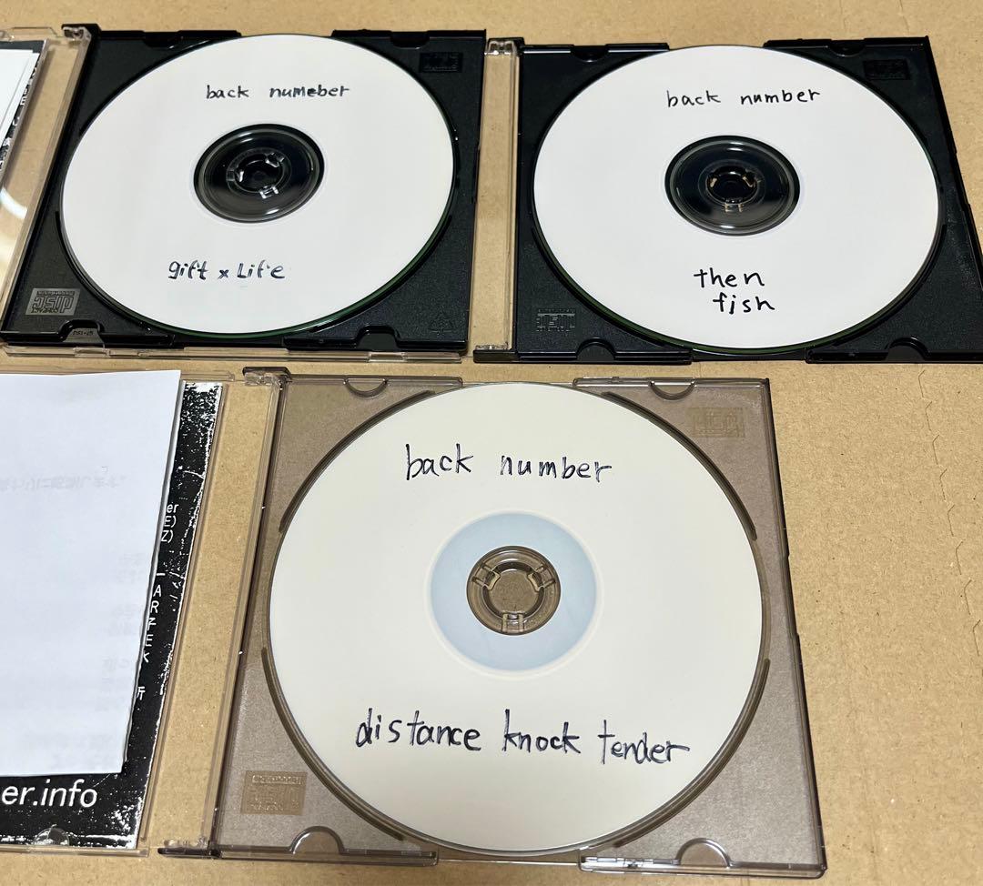 激レア！「back number 」デモCD3作品まとめ売り！ - メルカリ