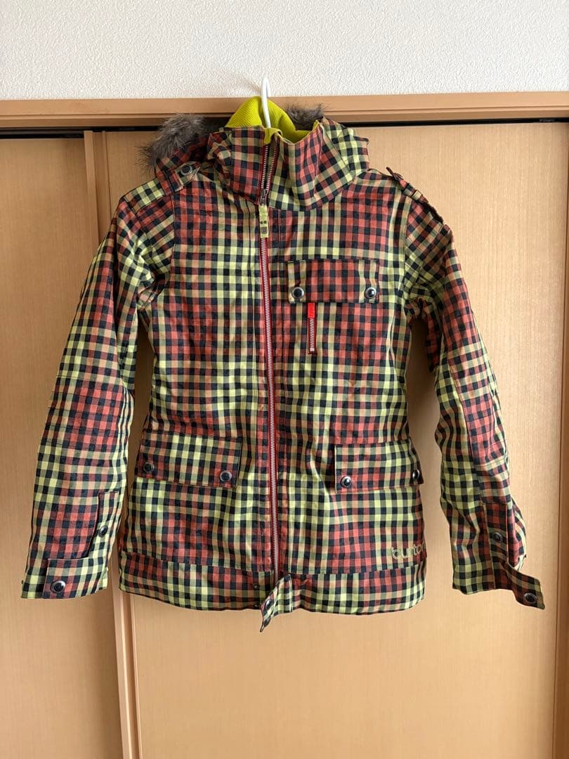 Burton スノーボードウェアセット M チェック柄 - メルカリ