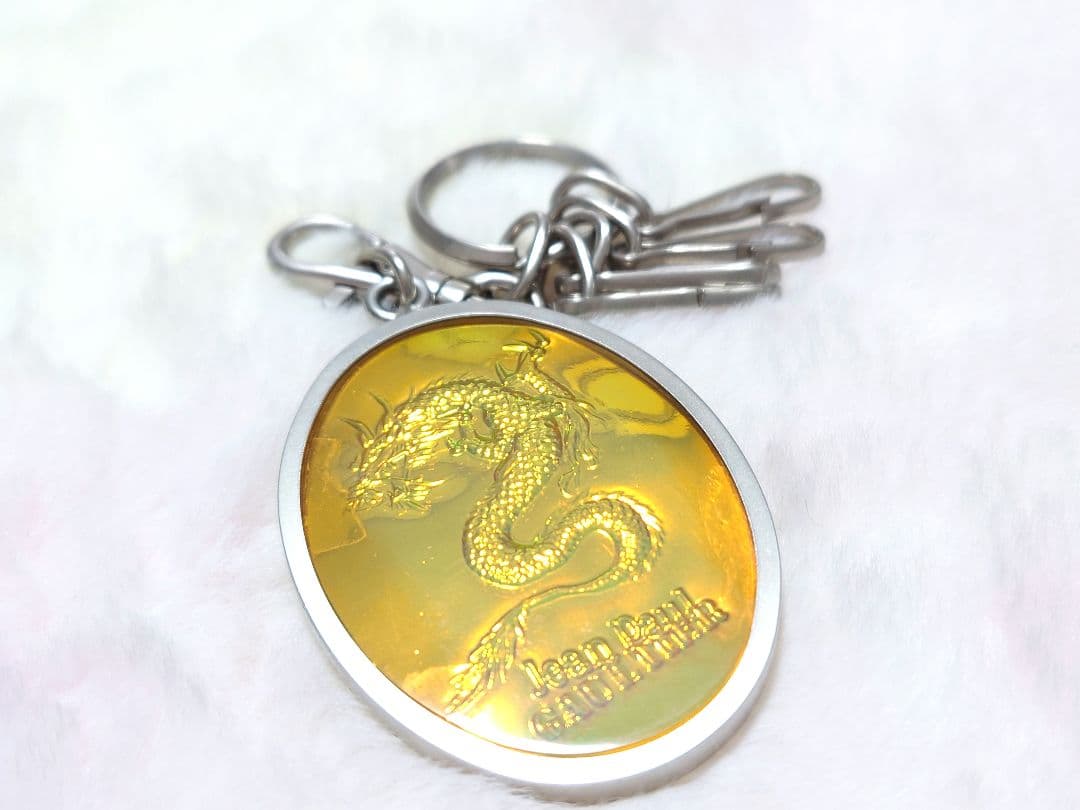 ジャンポールゴルチエ ドラゴン 龍 プレート キーリング キーホルダー 新品 ジャンポールゴルチエ ドラゴン 龍 プレート キーリング キーホルダー