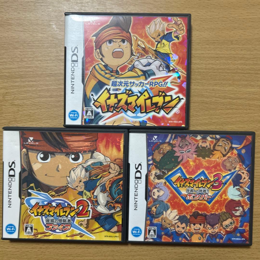 イナズマイレブン 1・2・3 パッケージ版セット - メルカリ