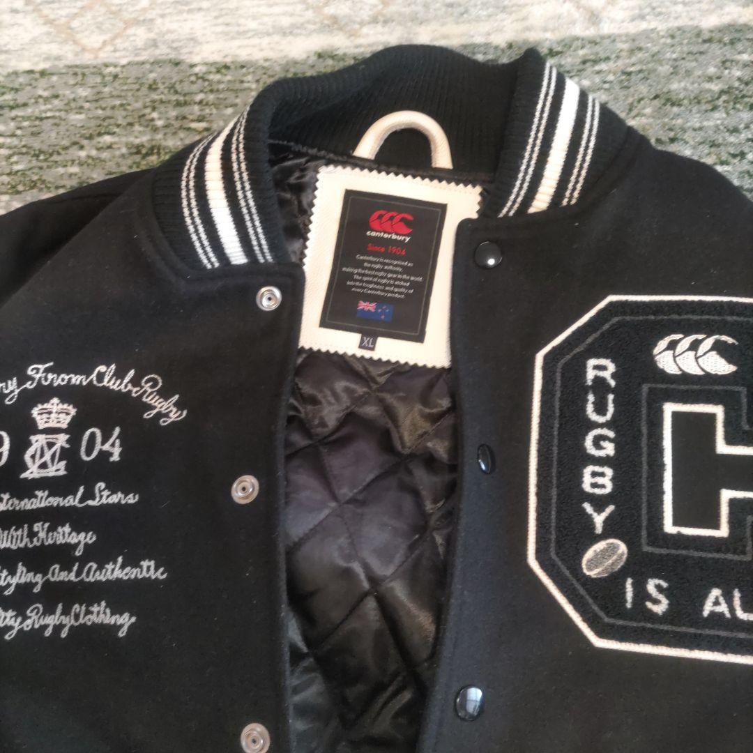 カンタベリー スタジャン XL 袖レザー ワッペン 美品 - メルカリ