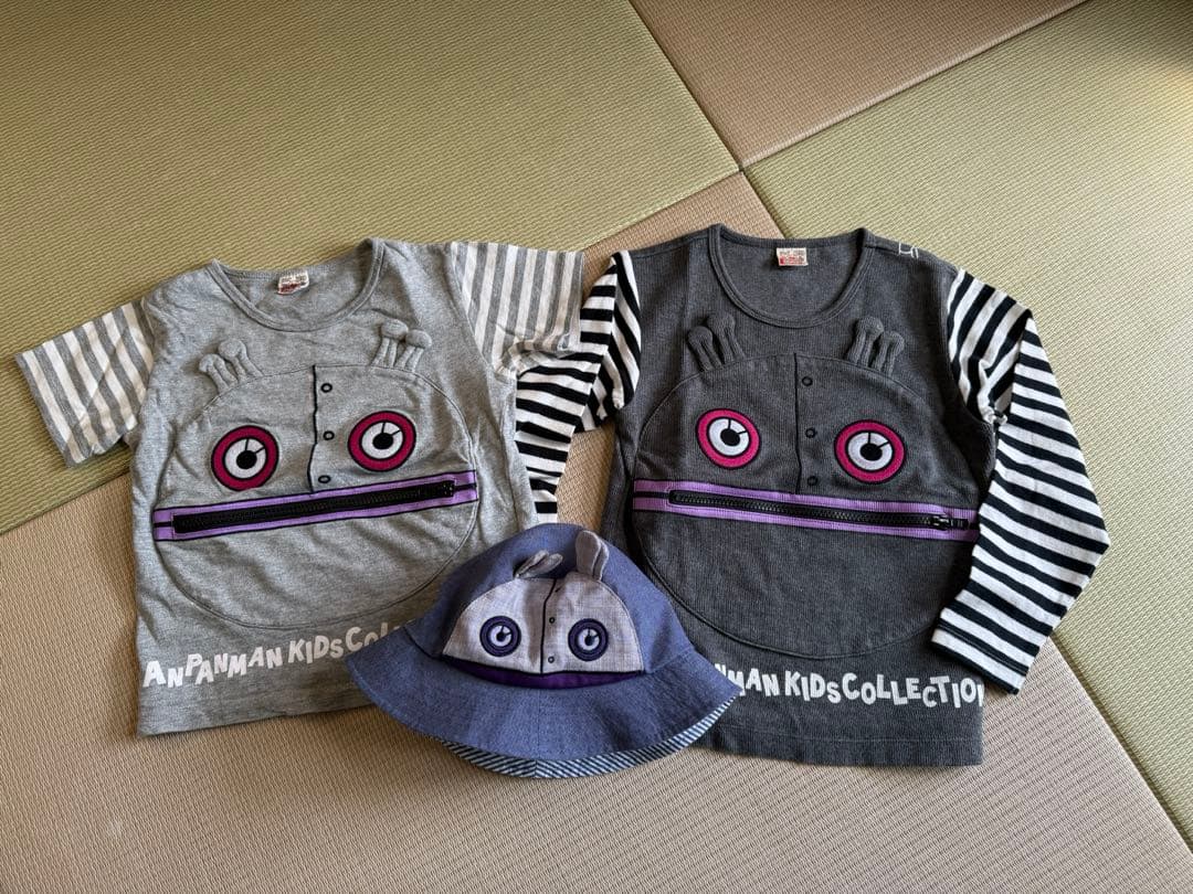 だだんだん Tシャツセット 120サイズ だだんだんTシャツ｜アイテム｜アンパンマンキッズコレクション