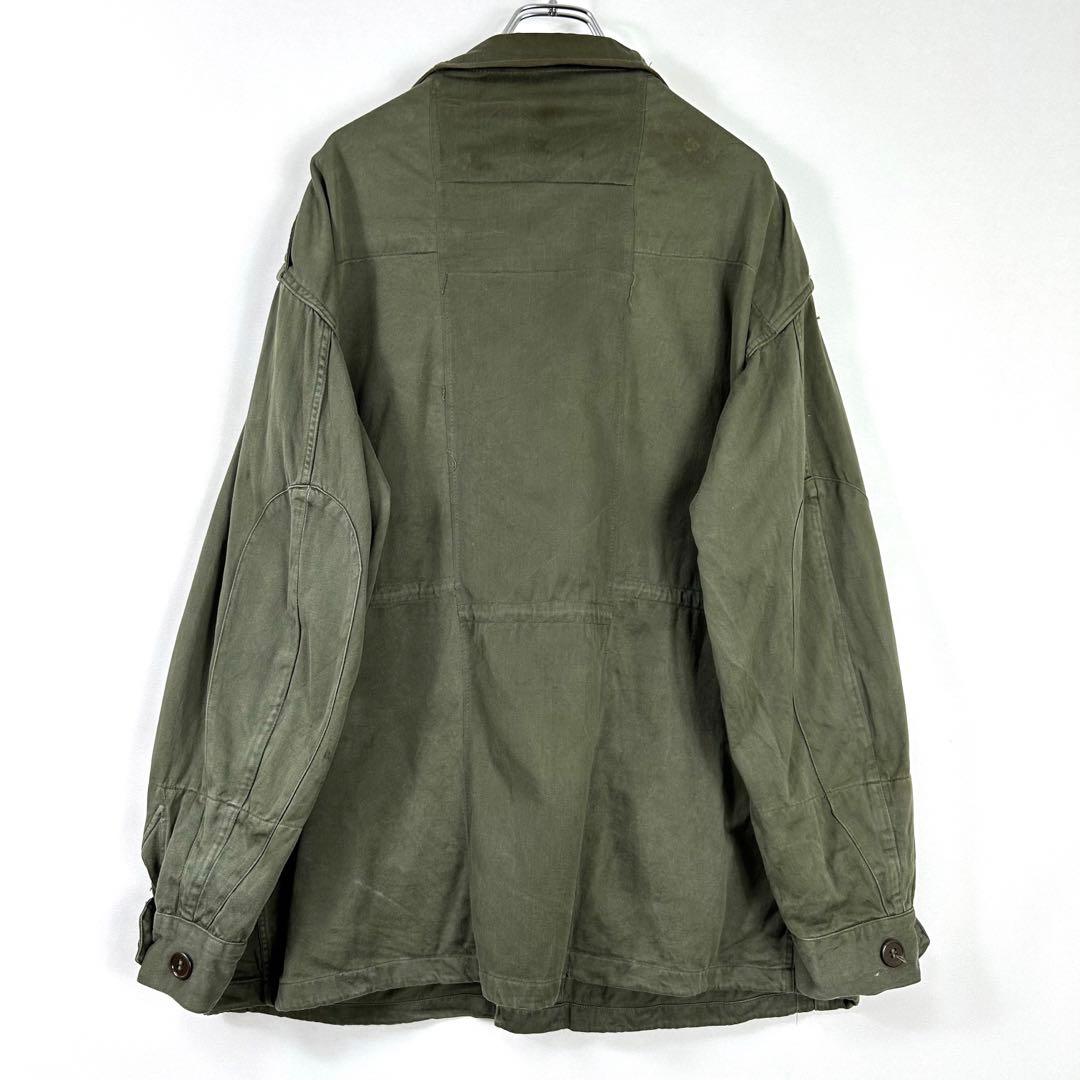 60sフランス軍 M64 サテン300 フィールドジャケット ミリタリー S8