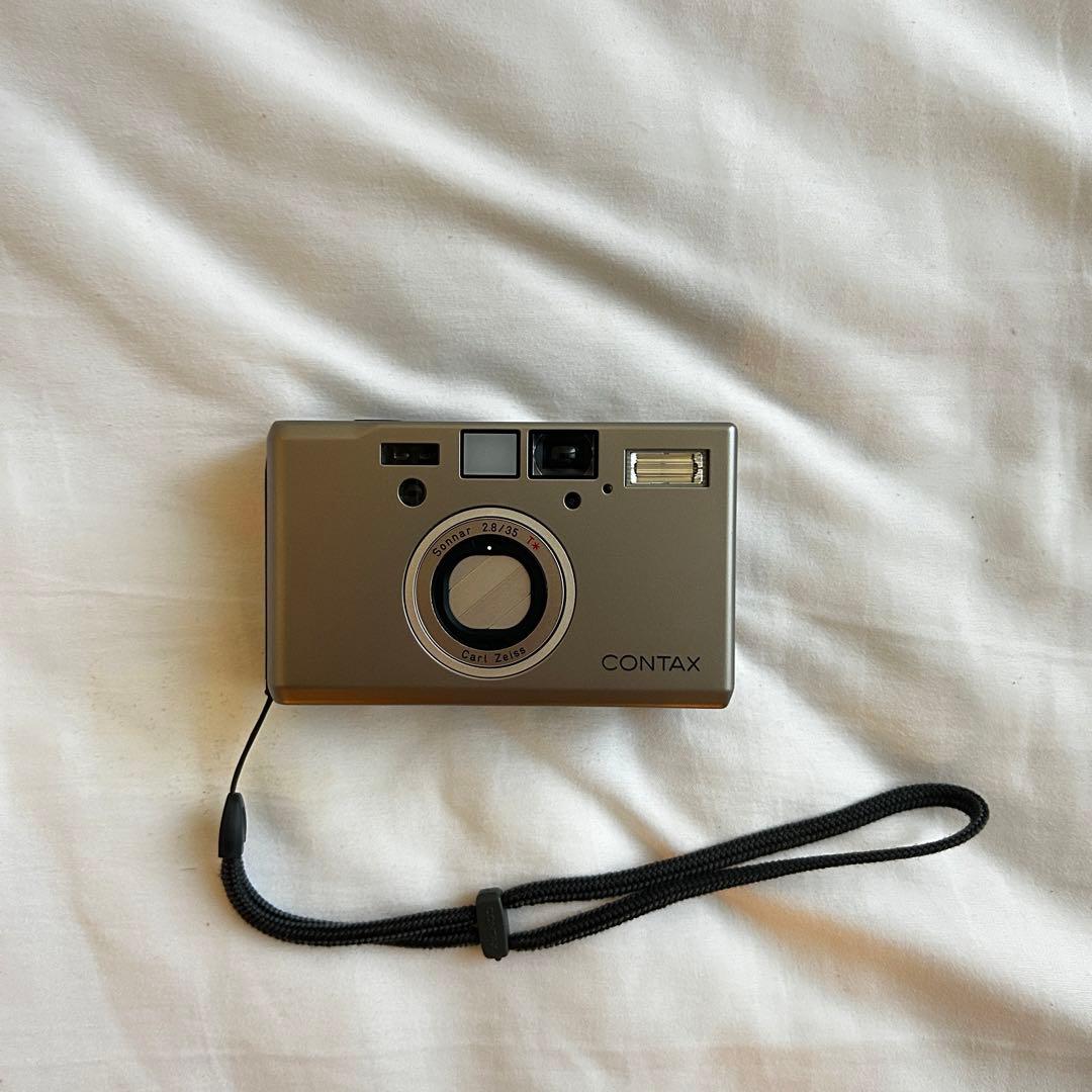 フィルムカメラ CONTAX T3 DATA BACK T3D CONTAX T3 DATA BACK BLACK in boxed Point & Shoot 35mm Film Camera