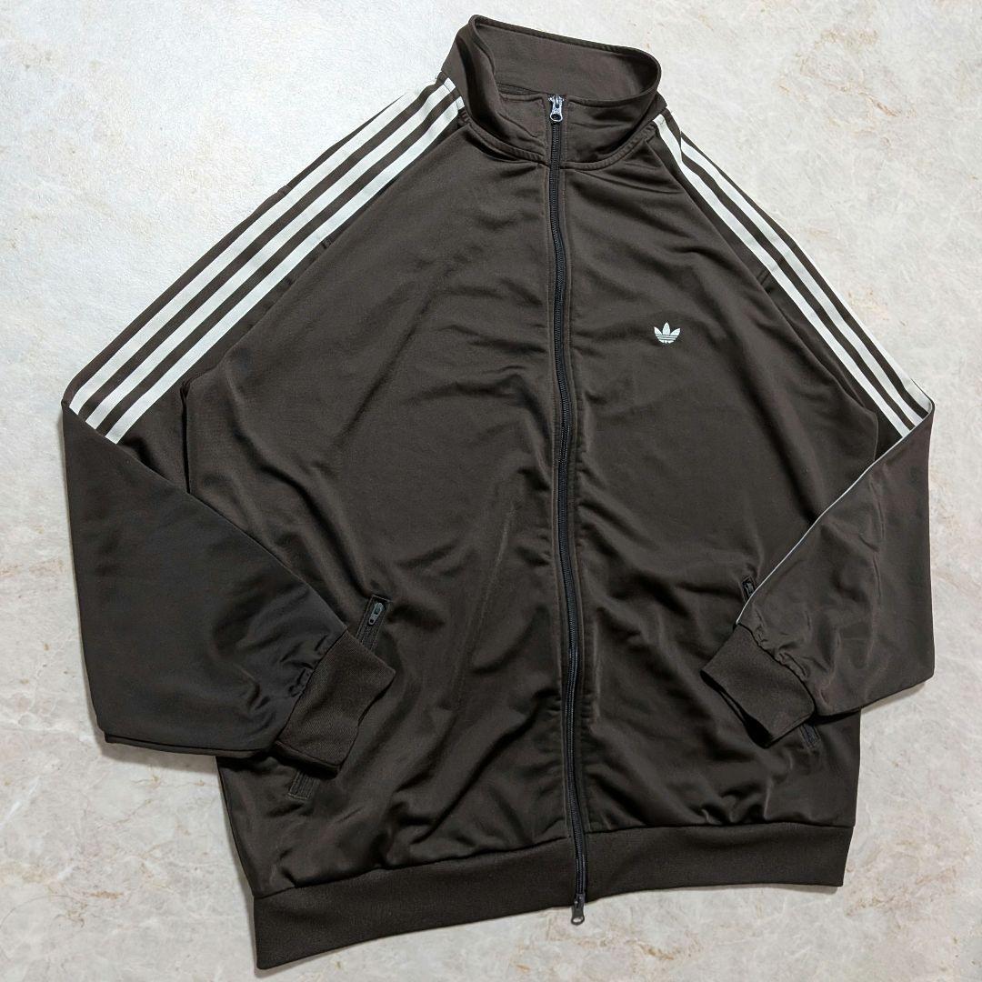超希少⭐完売品アディダス ベッケンバウアートラックジャケット茶白3XL