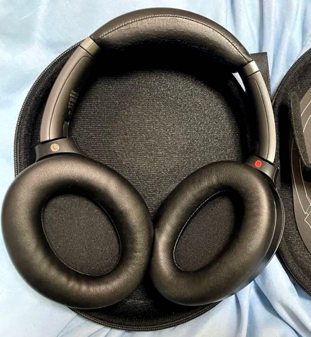 美品 SONY WH-1000XM3 ブラック　完動品！ Amazon.co.jp: ソニー ワイヤレスノイズキャンセリングヘッドホン WH