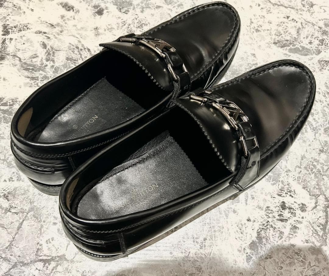 LOUIS VUITTON ローファー 革靴　サイズ6　1/2　25.5cm