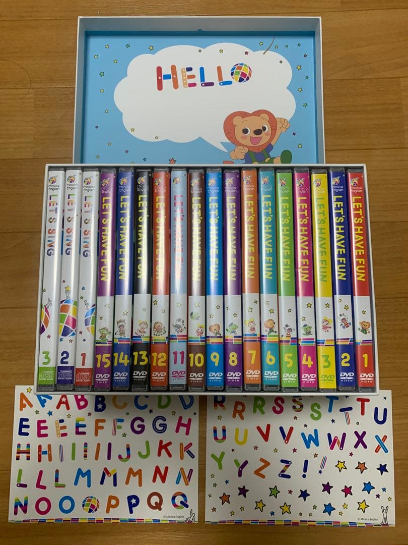 yuuu【全巻セット】ミライグリッシュBox DVD15枚 CD3枚