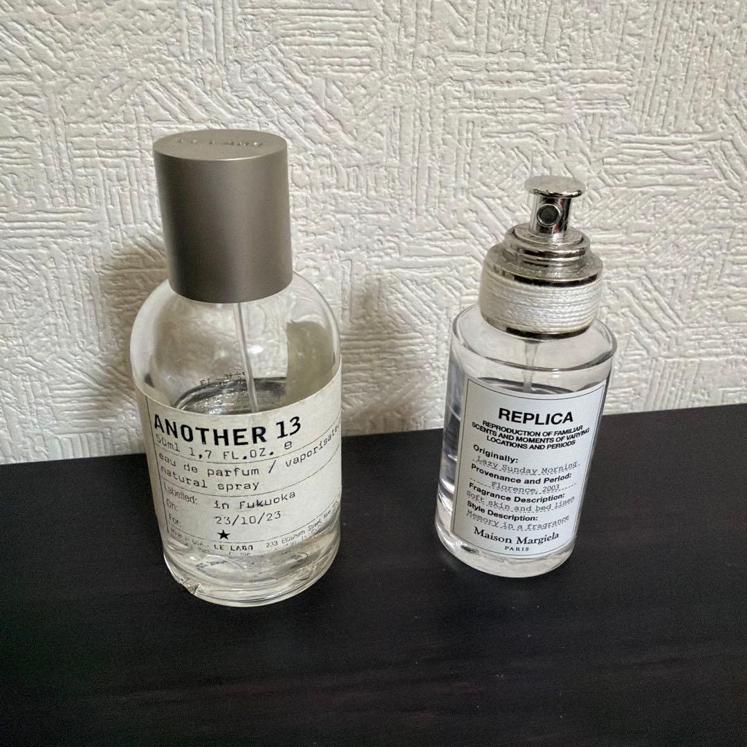 アナザー13 & レイジーサンデーモーニング LELABOアナザー13 & REPLICAレイジーサンデーモーニング香水セット