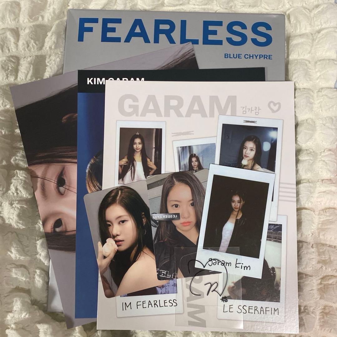 ルセラフィム FEARLESS アルバム トレカ インスタントフォト ガラム