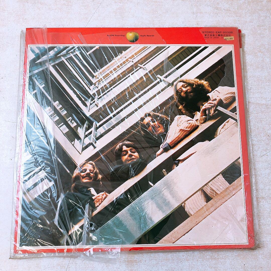 ザ・ビートルズ 赤盤 青盤 2点セット レコード ビンテージ レトロ 当時