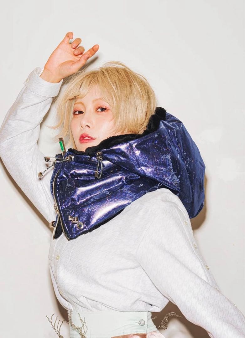 《最終値下》hazamaネックウォーマーパープルアンノウンネックウォーマー