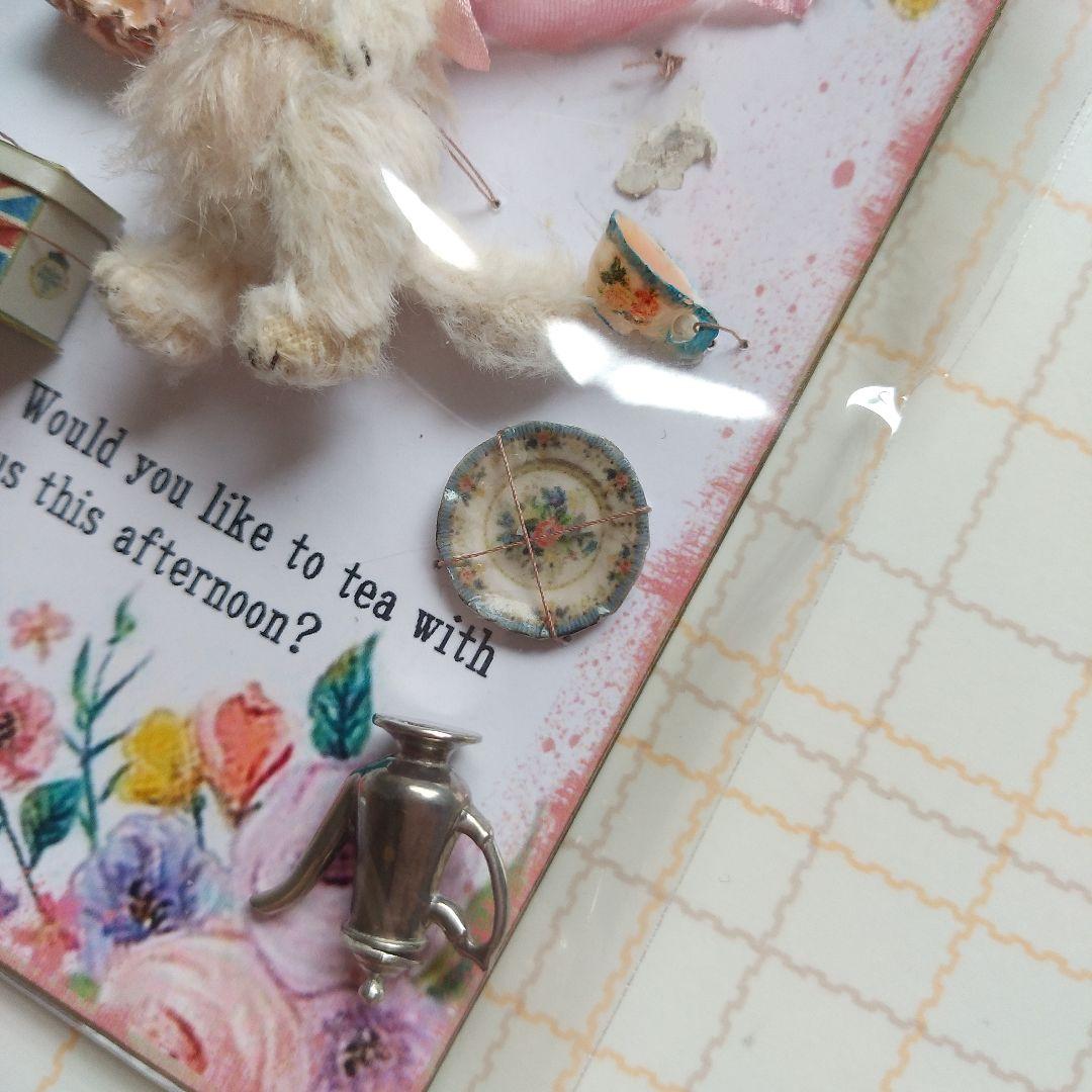 moriのえほん×三浦こずえ コラボ ぬいぐるみ ミニチュア 白猫