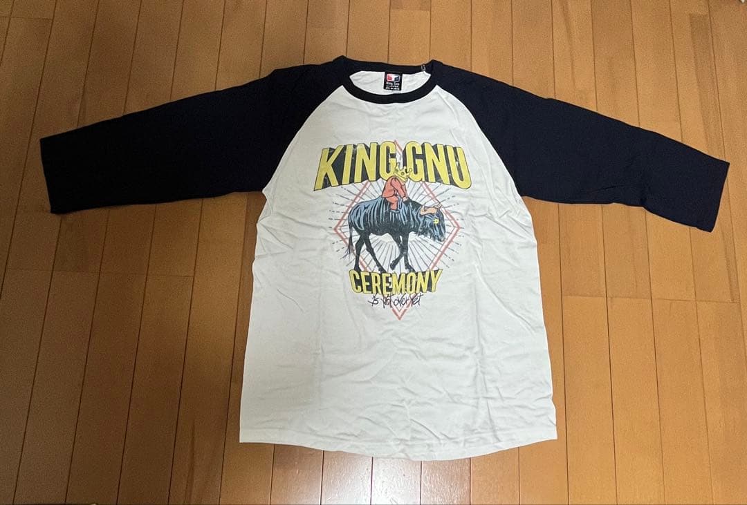 King Gnu CEREMONY ラグランTシャツ Mサイズ - メルカリ
