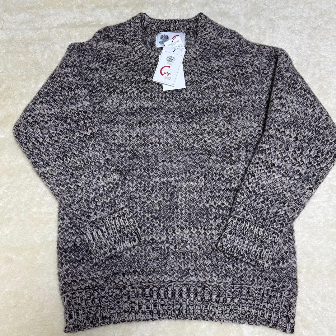 新品 Corgi ジーロンラムウール ニット セーター S.E.H Kelly - メルカリ