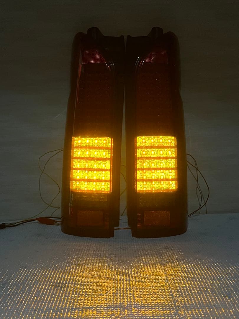 球切れ無し ステラファイブ 200 ハイエース LED テール 200 テール LED