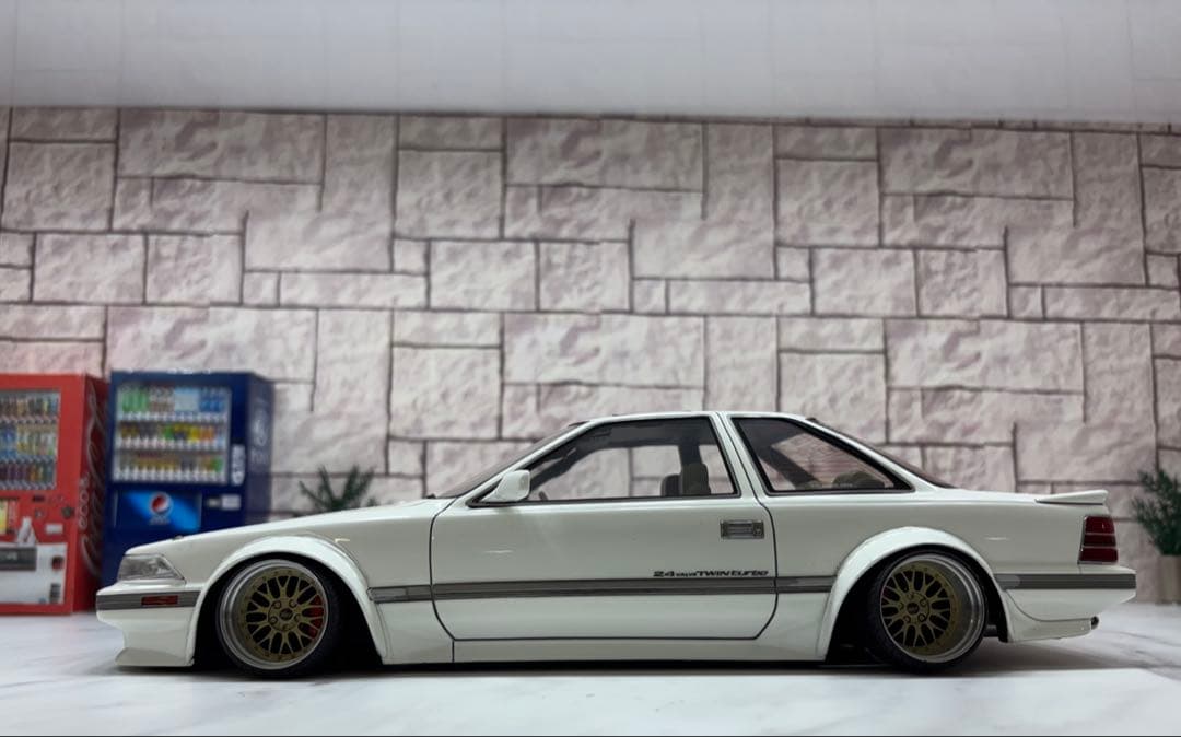 1/18ミニカー IG トヨタソアラ BBS深リムスーパーワイドカスタム