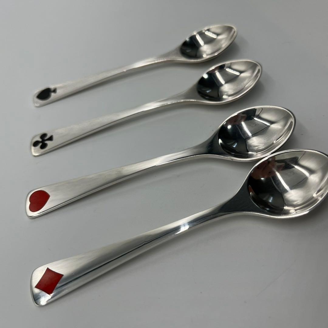 ジョージジェンセン トランプ スターリングシルバー スプーン SV925