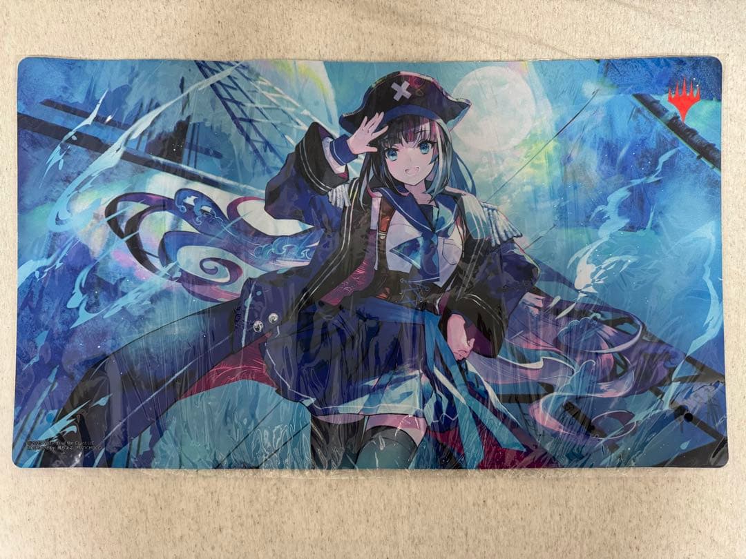 MtG: 幽体の船乗り（藤ちょこ）プレイマット Amazon.co.jp: MTG 幽体の船乗り プレイマット 藤ちょこイラスト