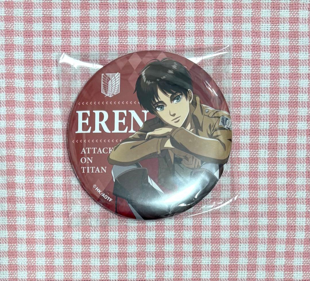 進撃の巨人 ジョイポリス 中当たり 缶バッジ エレン 進撃の巨人』エスクリコラボ 缶バッジ エレン – TG MALL