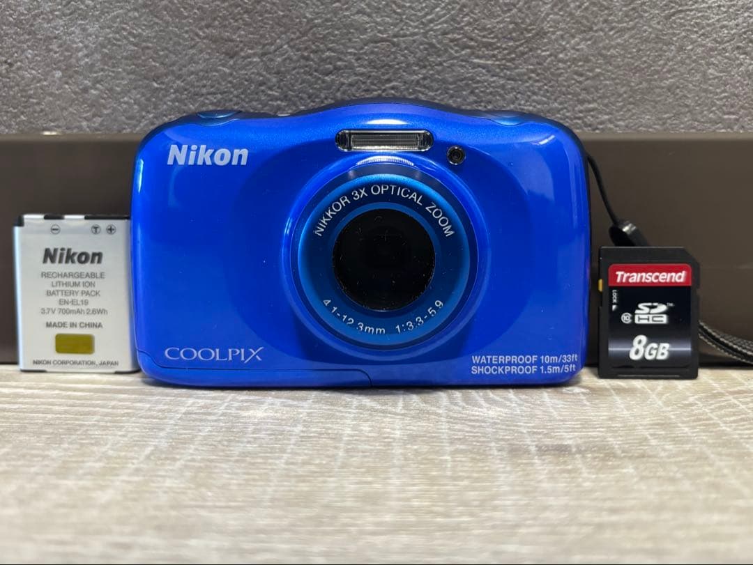 美品』Nikon COOLPIX S33コンパクトデジタルカメラ - メルカリ