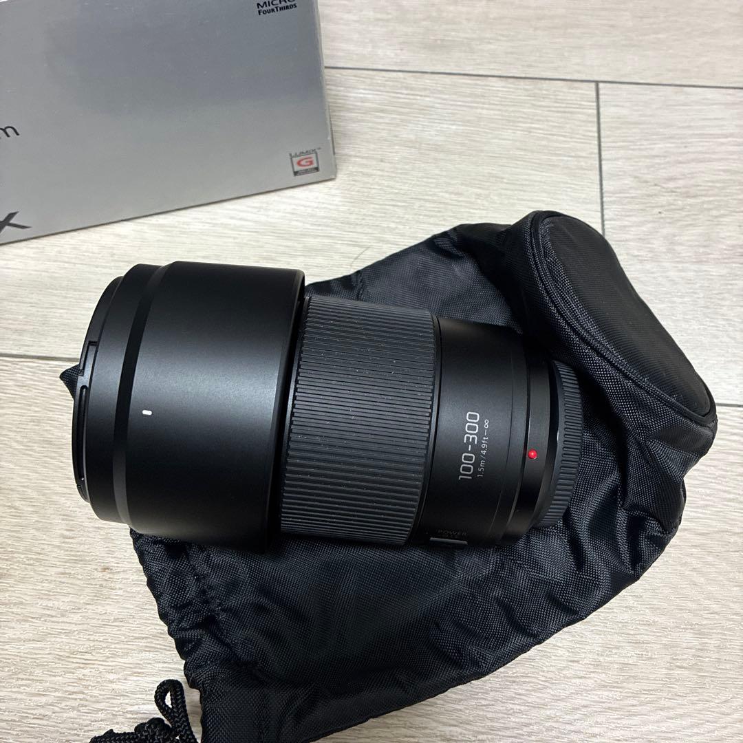極美品 Lumix G VARIO 100-300mm/F4.0-5.6 II