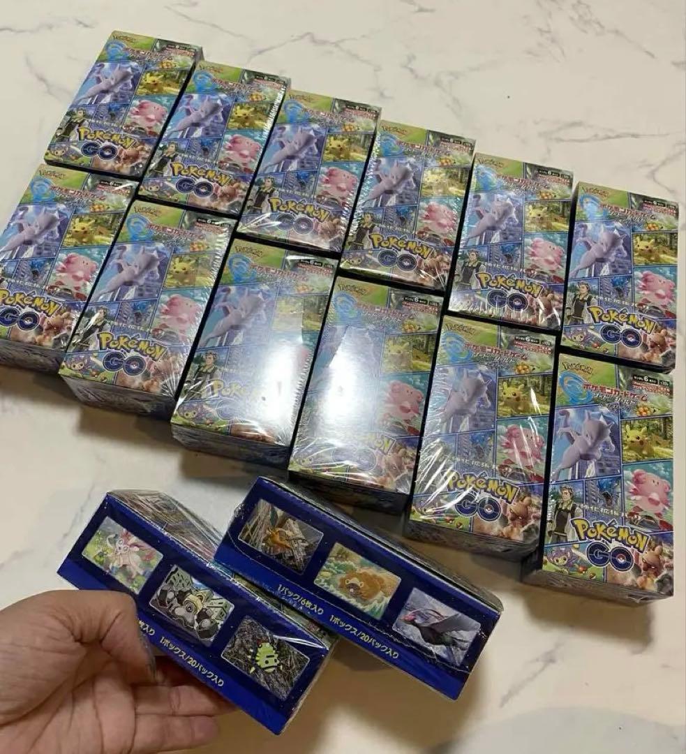 14セット‼️17万から大幅値下げ‼️ポケモンGO ブースターボックス 状態A-〕Pokemon GO スペシャルセット【未開封BOX】{-}