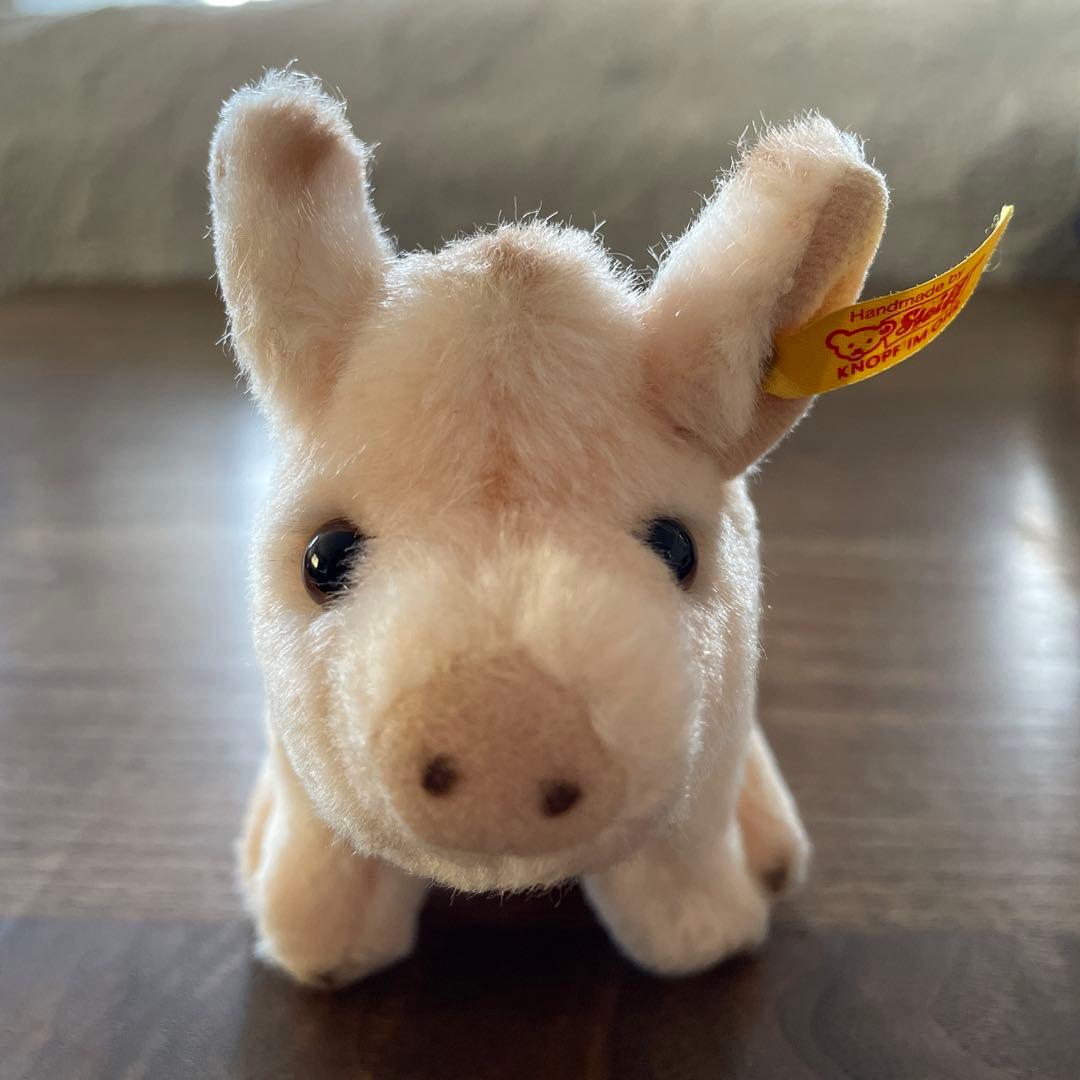 steiff シュタイフ 仔ブタ ブタ シシー ぬいぐるみ 15センチ - メルカリ
