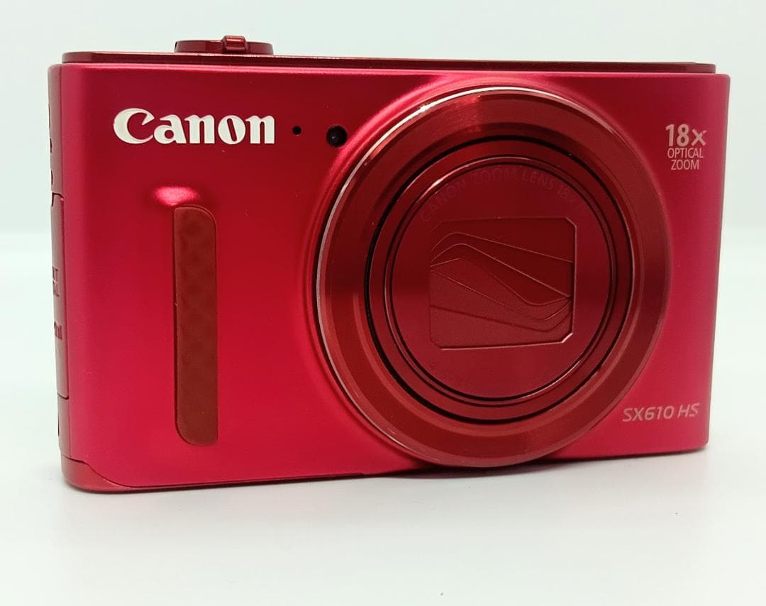 Canon PowerShot SX610HSRed 20.2MP 充電器付き