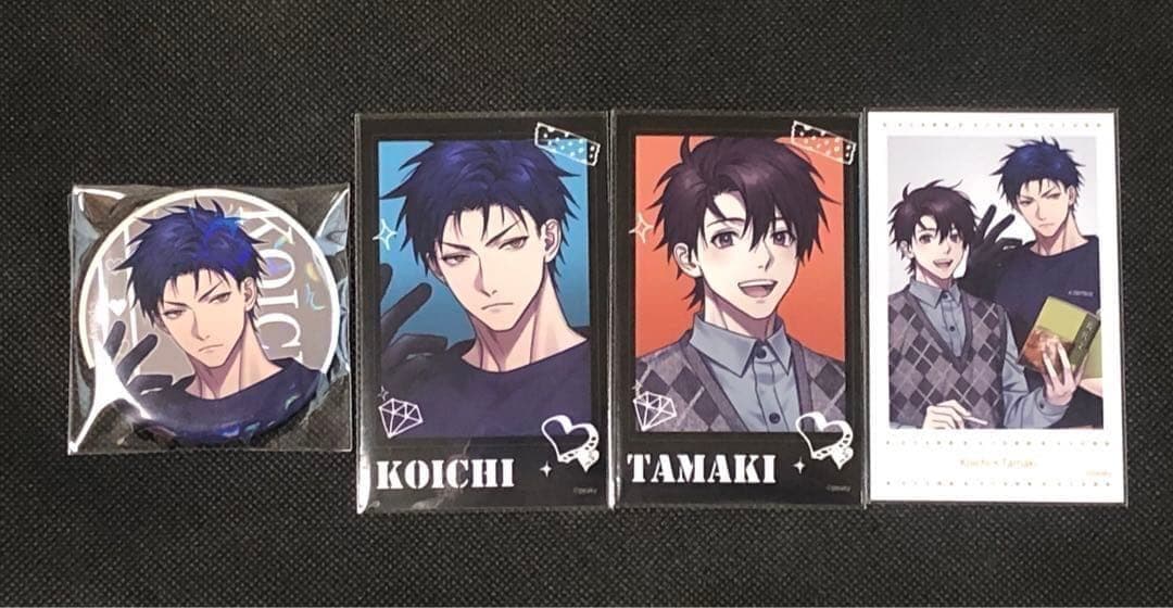 ラスト1 灰色のアルカディア 灰アル チェキ風 ブロマイド 缶バッジ 珠生 亨一 2026年最新】灰色のアルカディアの人気アイテム - メルカリ