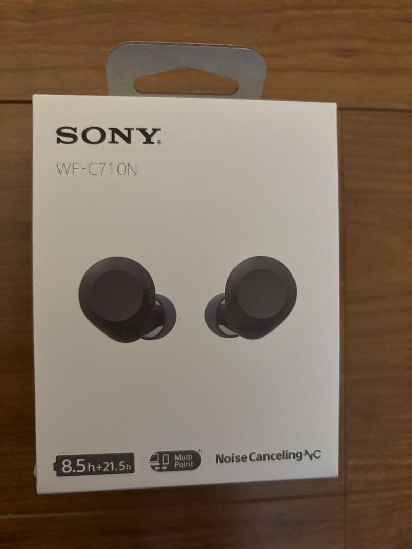SONY WF-C710N ワイヤレスイヤフォン ブラック Sony WF-C710N Truly Wireless Noise-Canceling Earbuds, Black