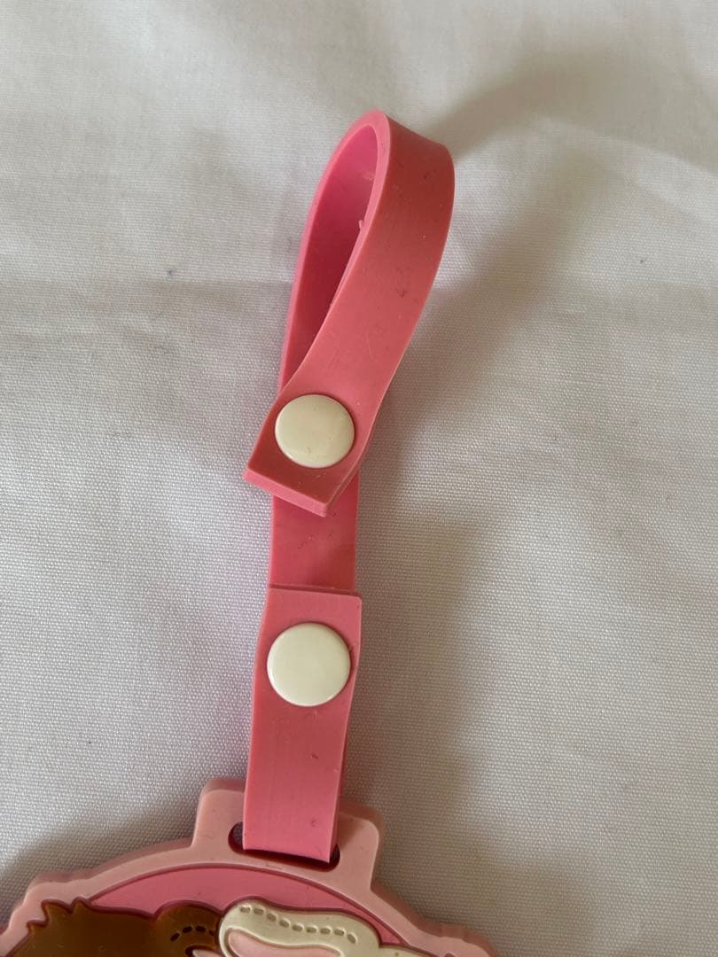 希少2007年製シュガーバニーズ ネームプレート キーホルダーしろうさ