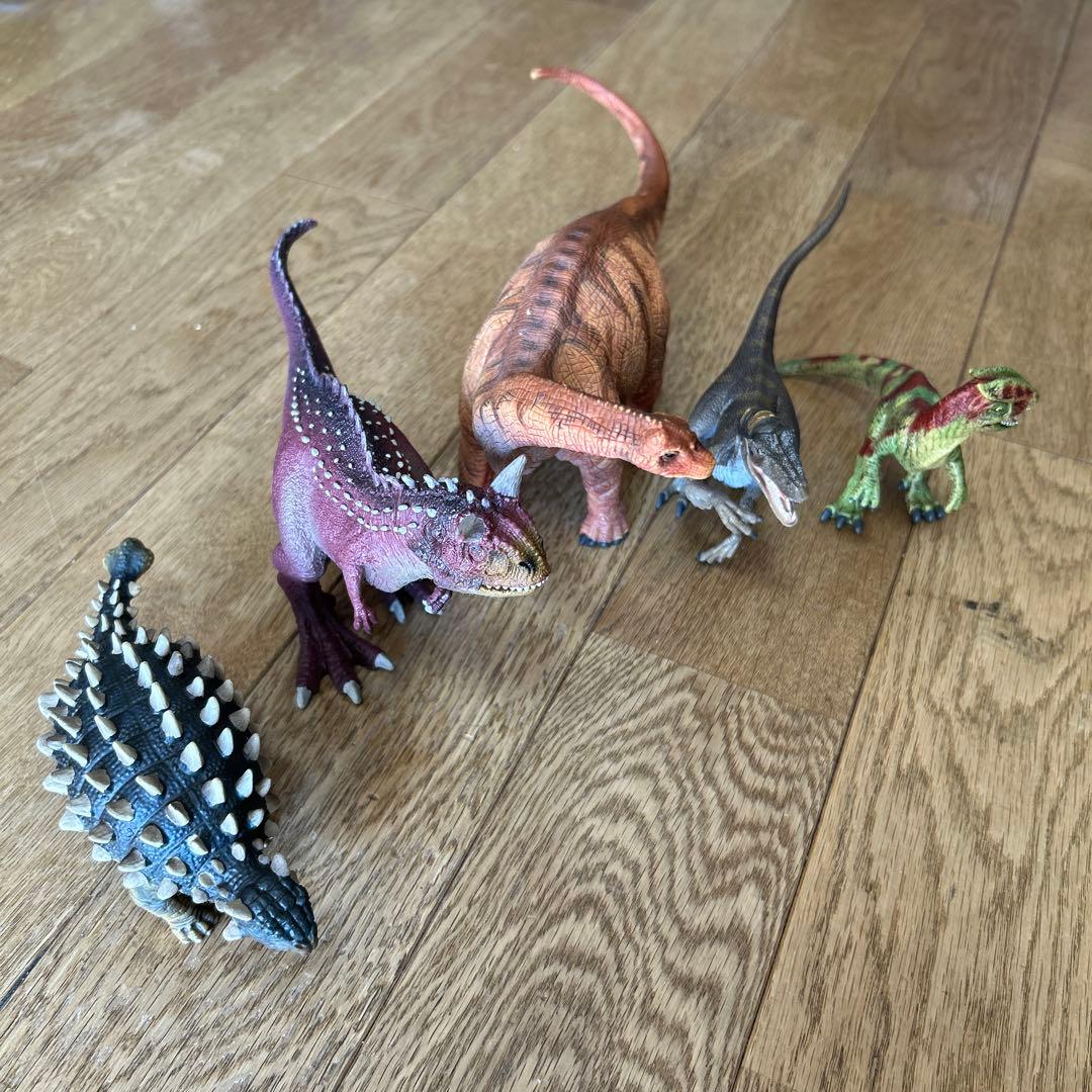 シュライヒ 恐竜火山プレイマットセット 恐竜12体まとめ売り - メルカリ