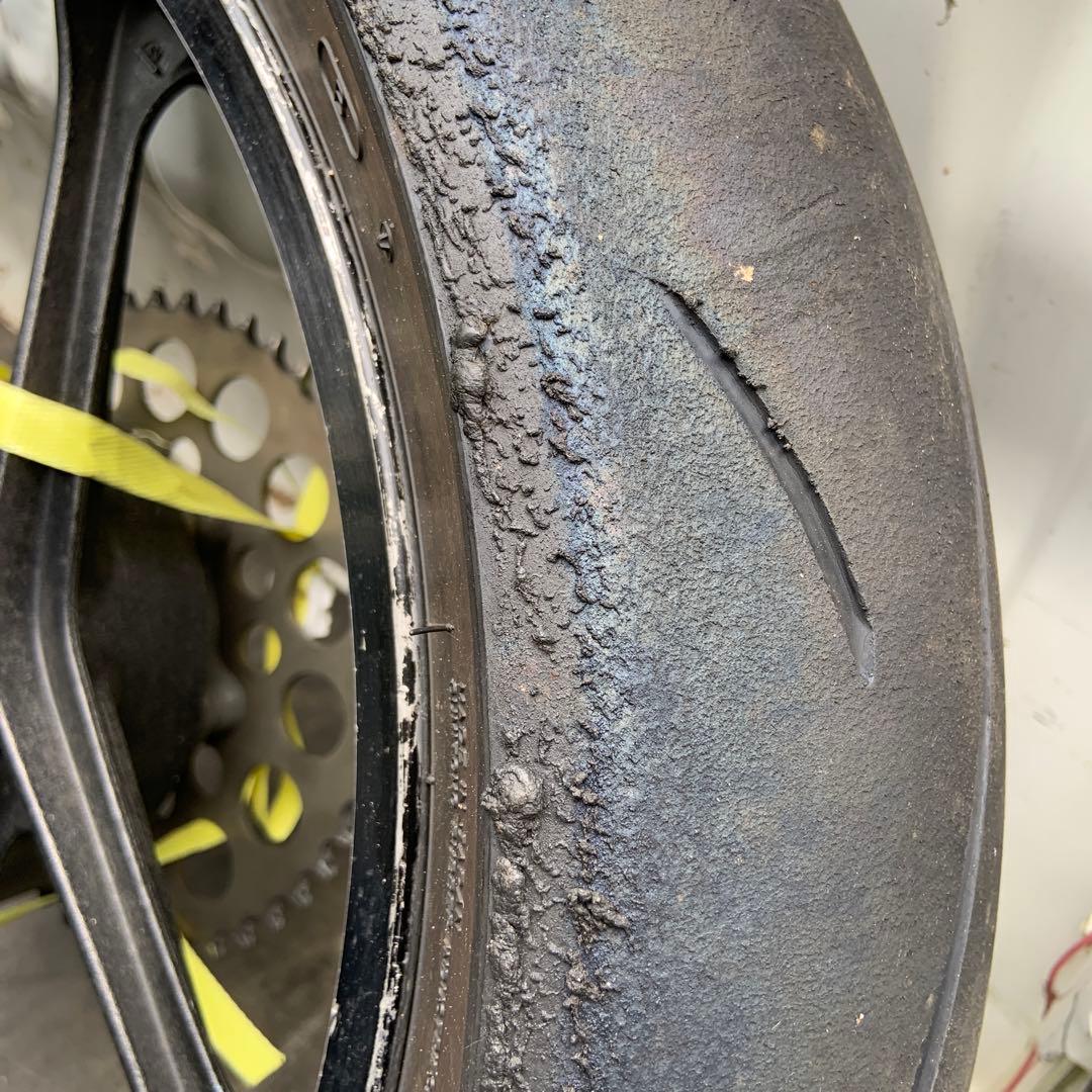 gsx-r1100 gu74a 1987年式 リアホイール GSXR1100 - メルカリ