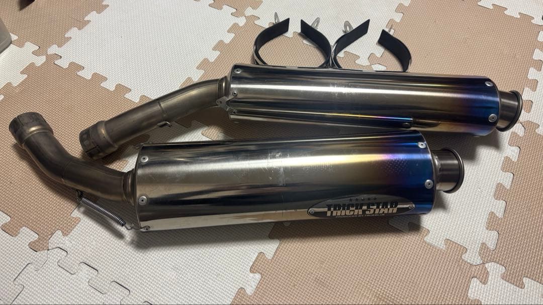 トリックスター　YZF-R1 チタンマフラー　04-06 YAMAHA（ヤマハ） TRICK STAR トリックスター 04~06 YZF-R1 5YV