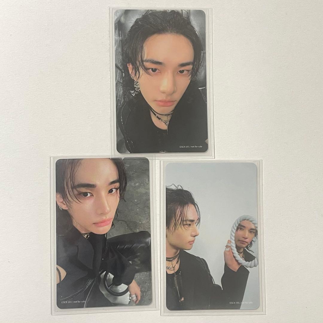 straykids スキズ giant fc盤 封入 両面 トレカ ヒョンジン - メルカリ