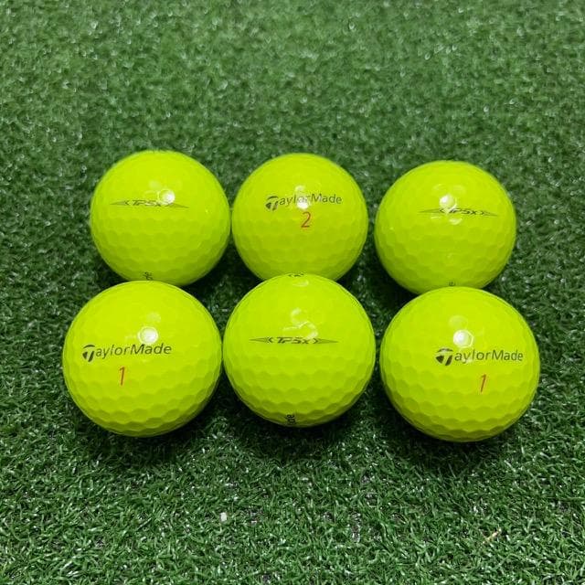 S148】テーラーメイド TP5X 21年 黄色 ロストボール 24球 - メルカリ