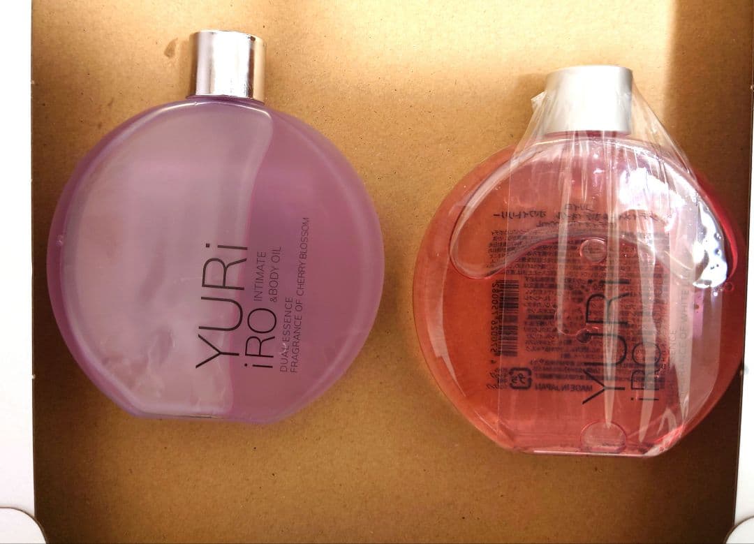 ユリイロ　ボディオイルl 100mlホワイトリリー、チェリーブロッサム2個セット ユリイロ オイル YURiiRO デリケートゾーン 2個 vio ホワイトリリー