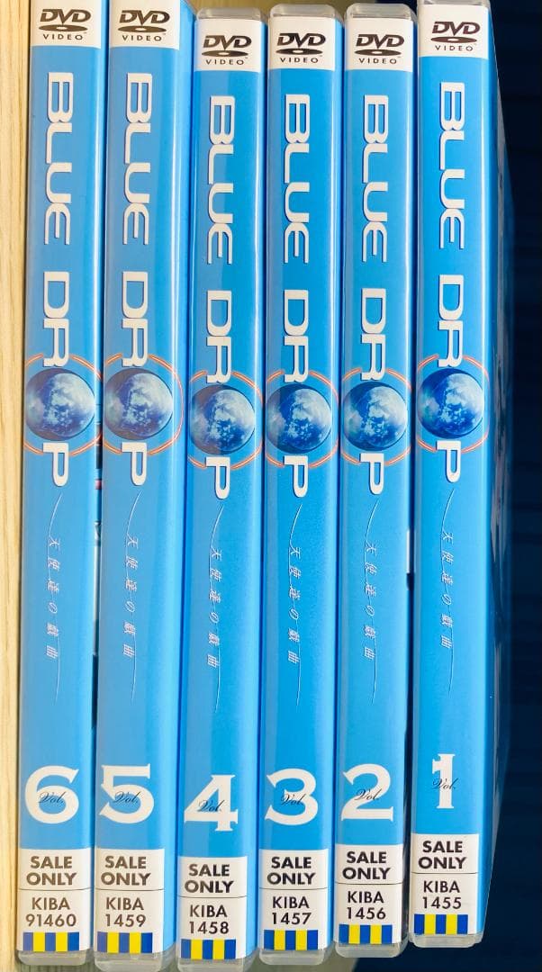 【希少】 DVD BLUE DROP ～天使達の戯曲～ 全6巻セット 初回版 希少】 DVD BLUE DROP ～天使達の戯曲～ 全6巻セット 初回版 - メルカリ
